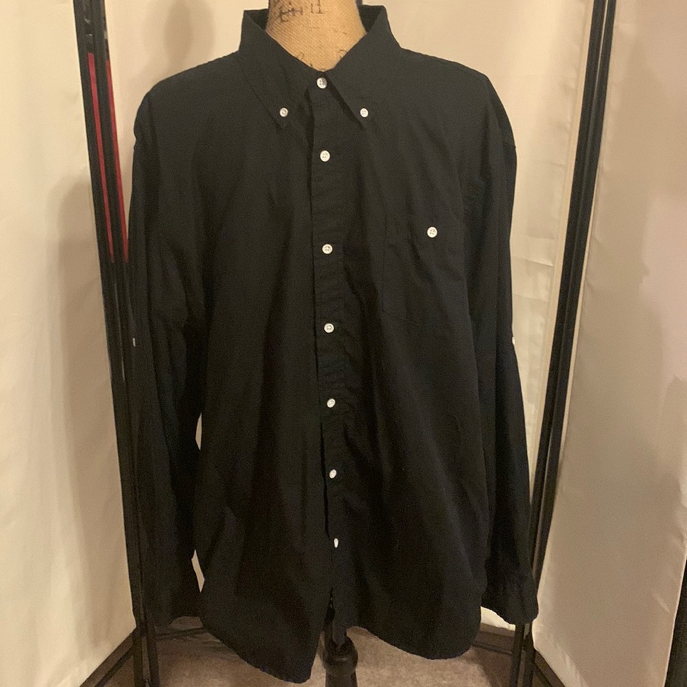 Mens PD&C long sleeve button down shirt.  Size XXL